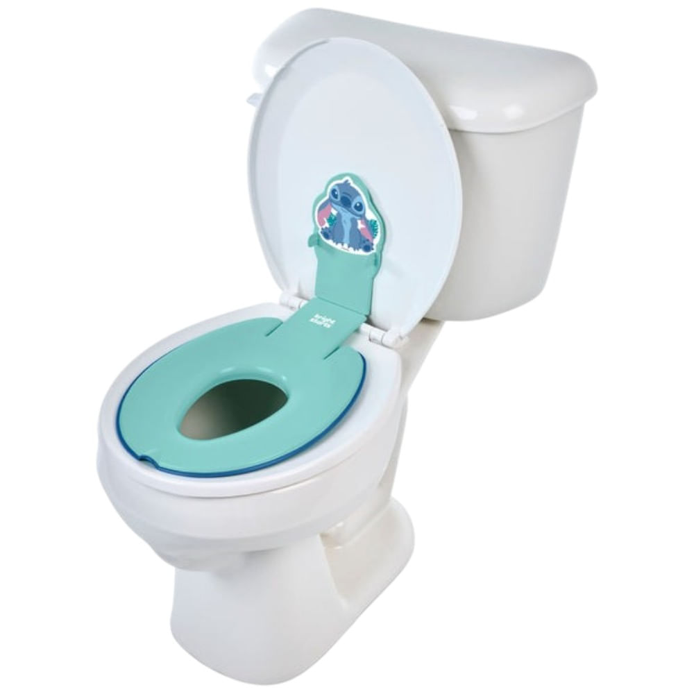 Asiento de inodoro  giratorio Disney de Stitch para bebé