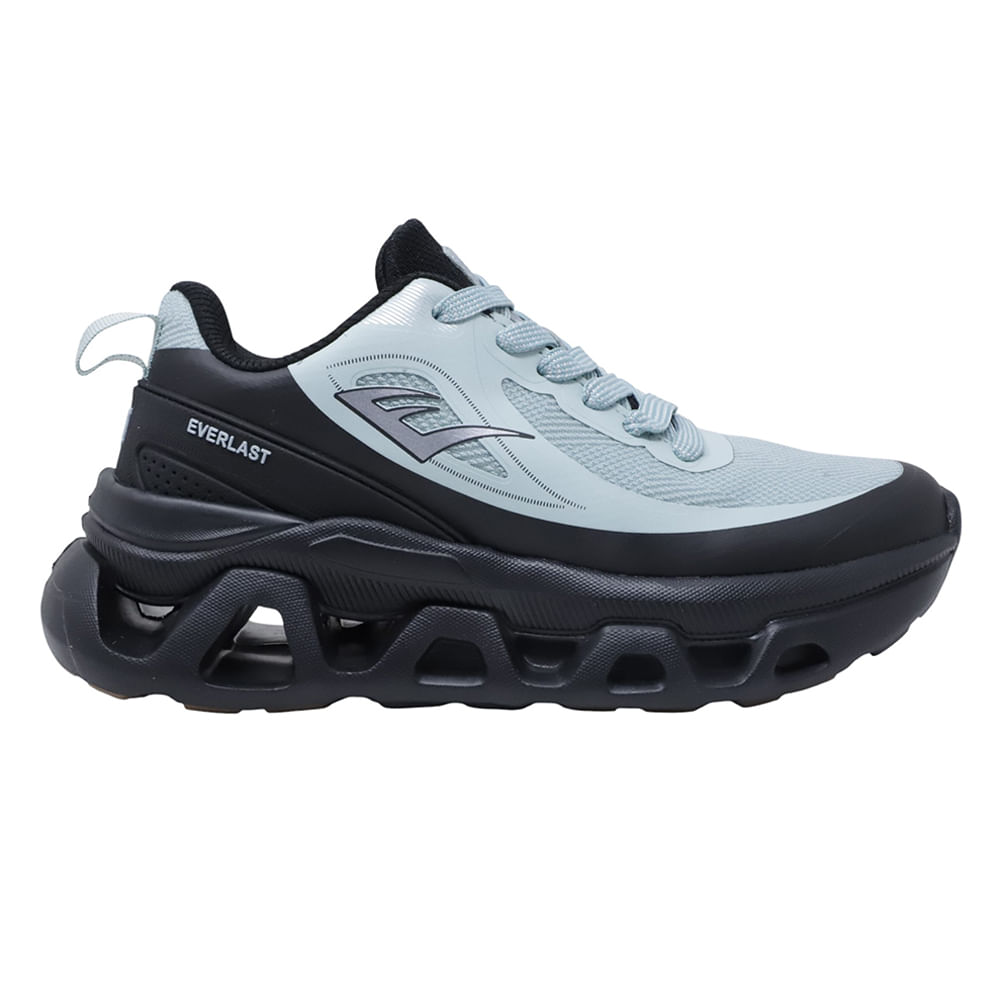 Zapato deportivo Cross Training Everlast negro/celeste para mujer