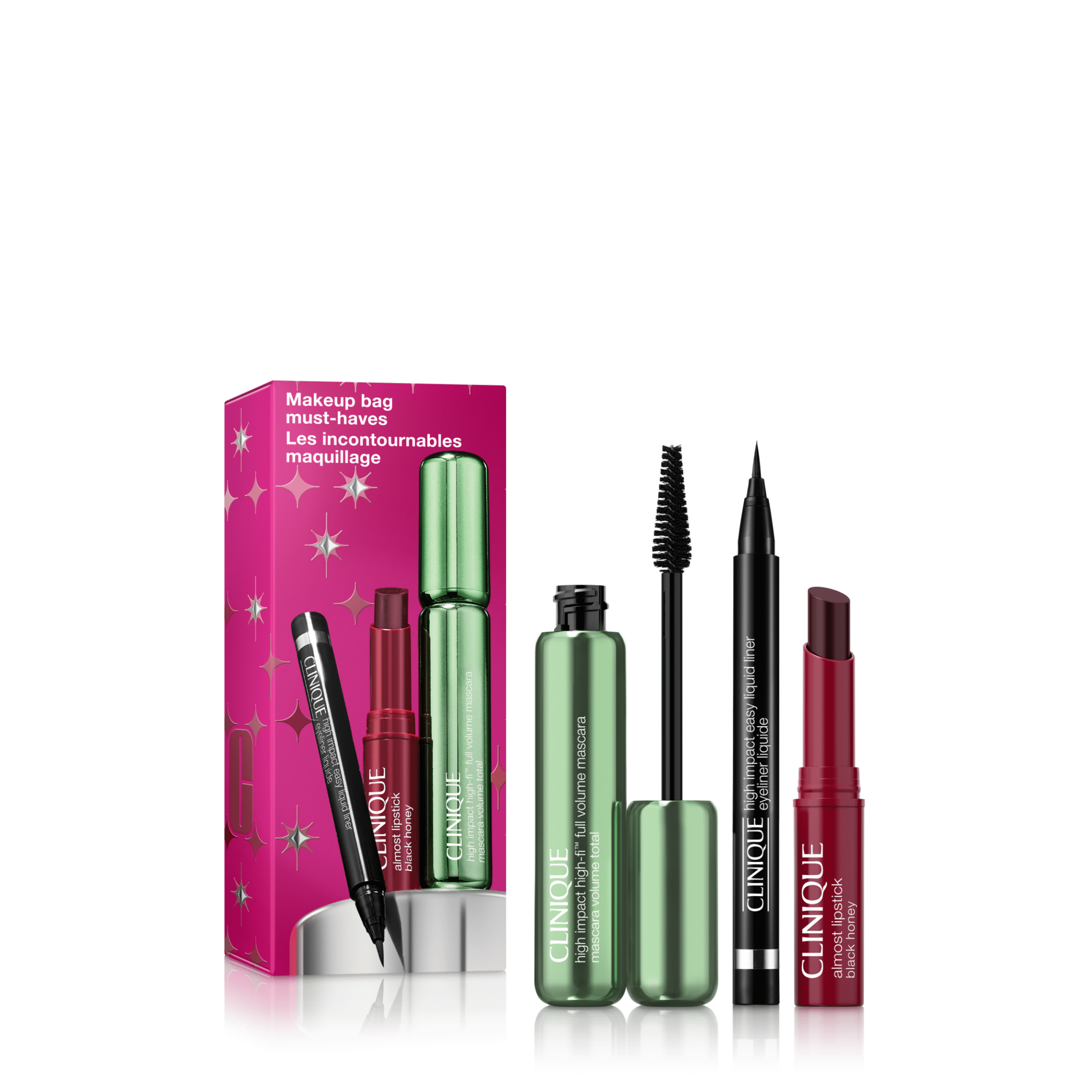 Clinique Set Maquillaje Makeup Bag Must-Haves Holiday