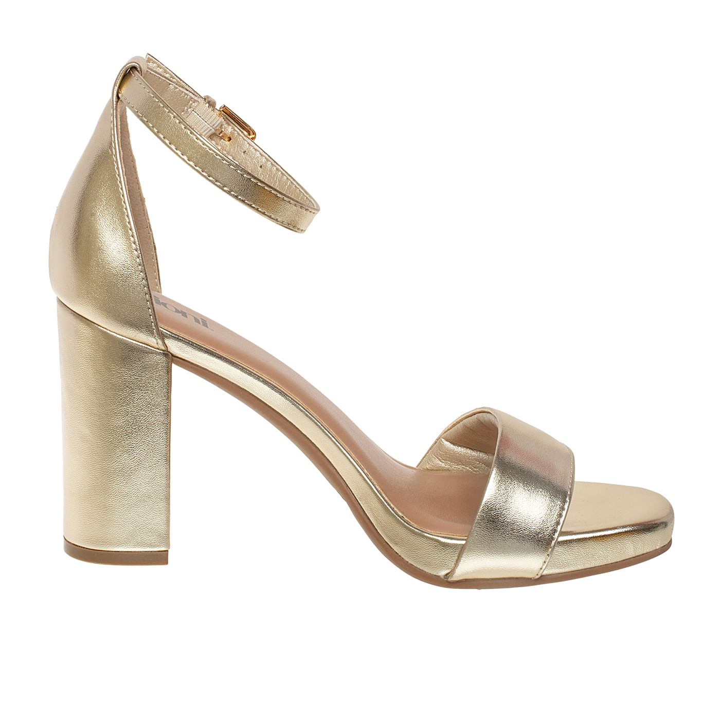 Sandalias De Vestir Para Mujer Dorado Fioni 210128