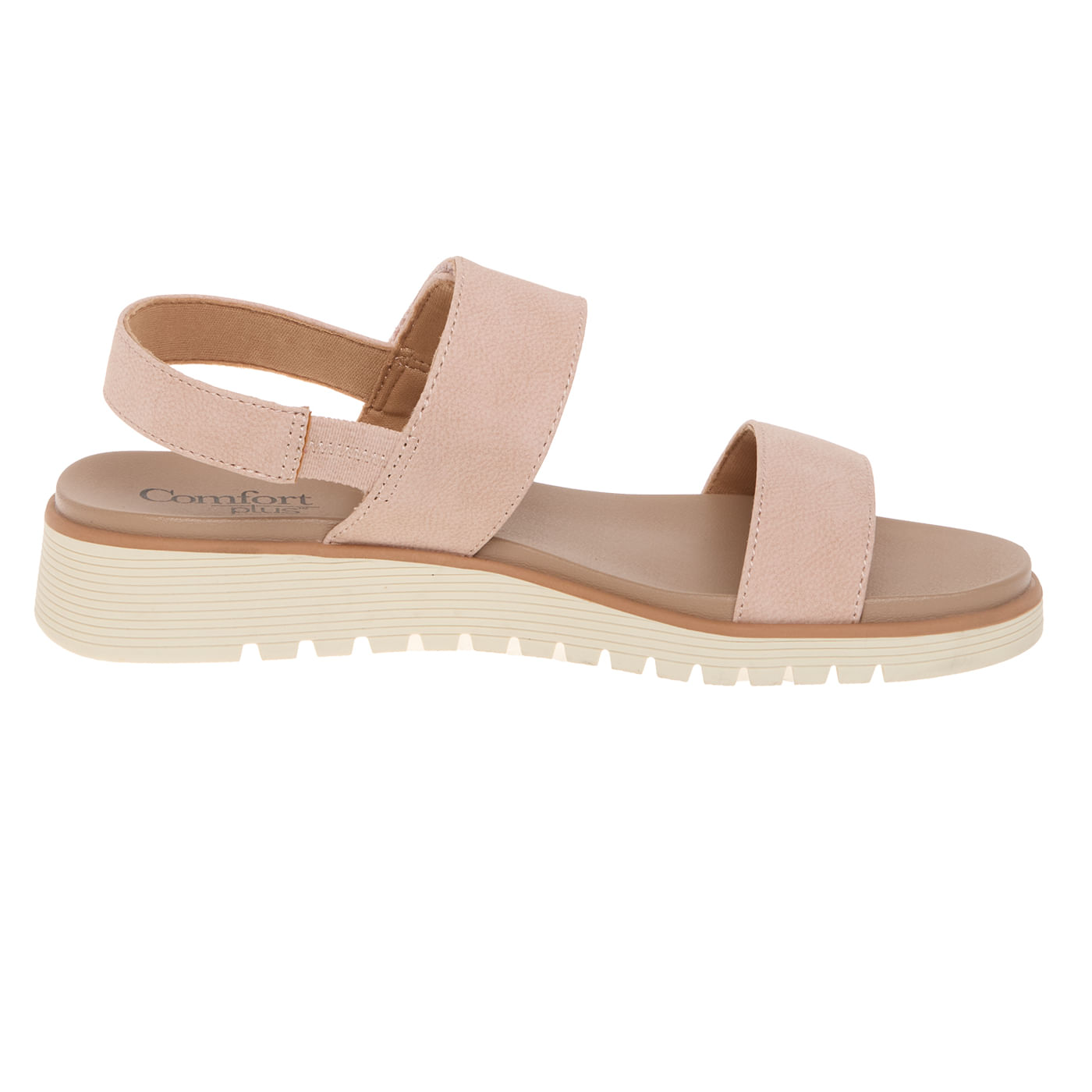 Sandalias Nifty Con Taco Tipo Cuña Para Mujer Rosa Comfort Plus 201603