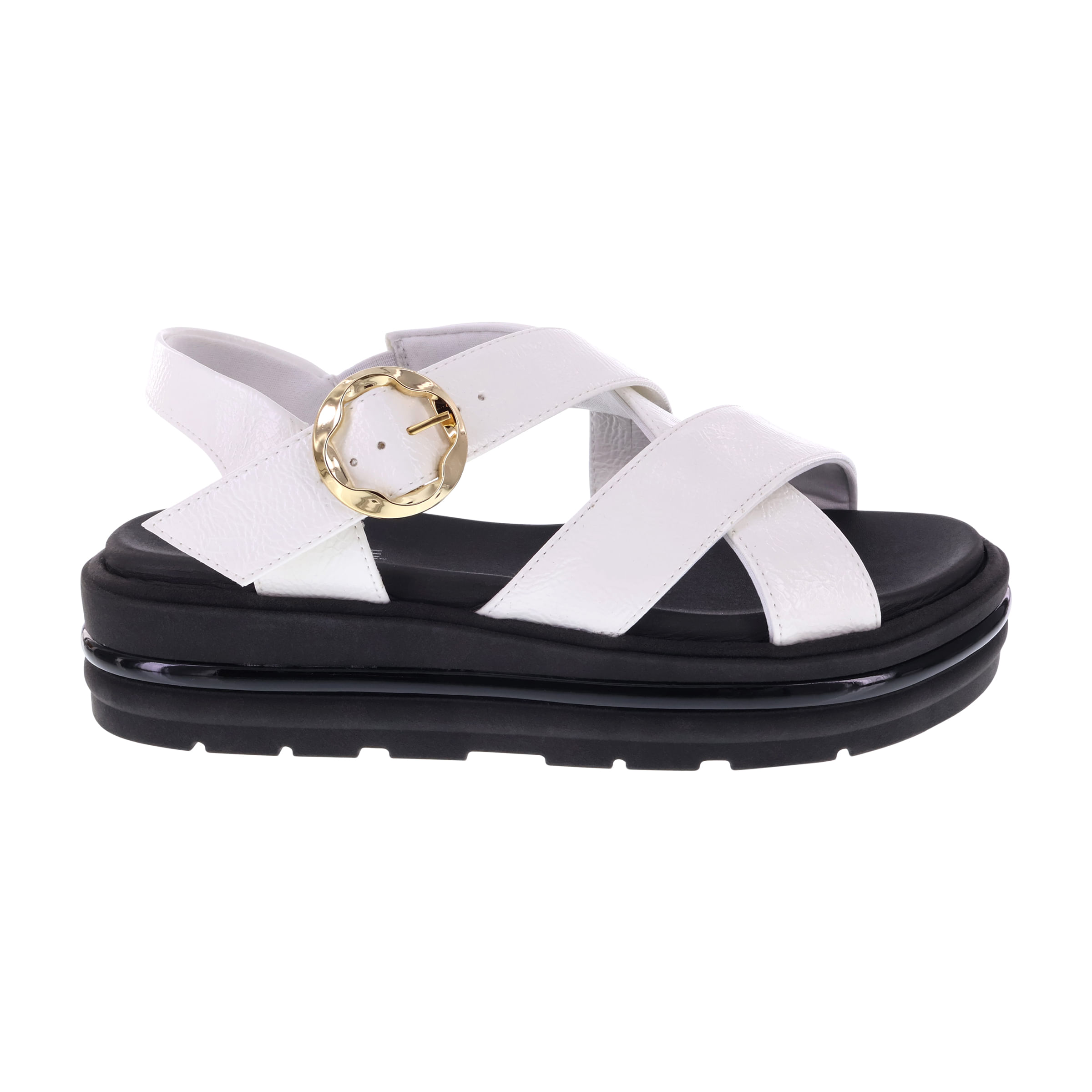 Sandalias Con Plataforma Para Mujer Blanco State Street 210376