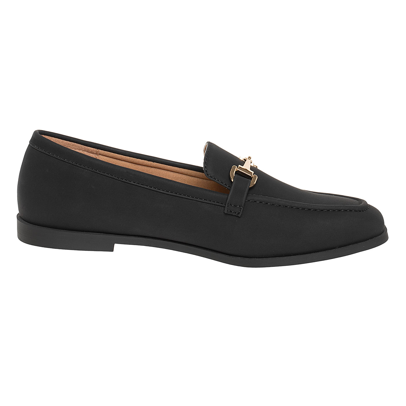 Zapatos Casuales Tipo Mocasín Elena Para Mujer Negro Comfort Plus 201652