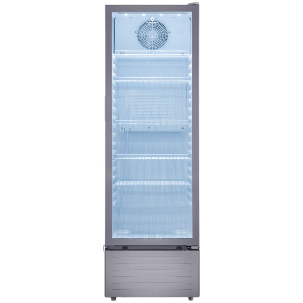 Vitrina refrigerante Indurama 283L (10 PCU) blanco VFV-279