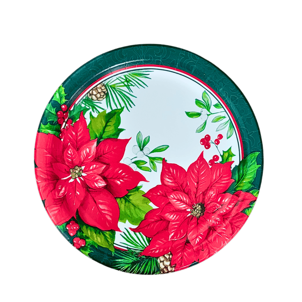 Plato de carton de 9 pulgadas con diseño