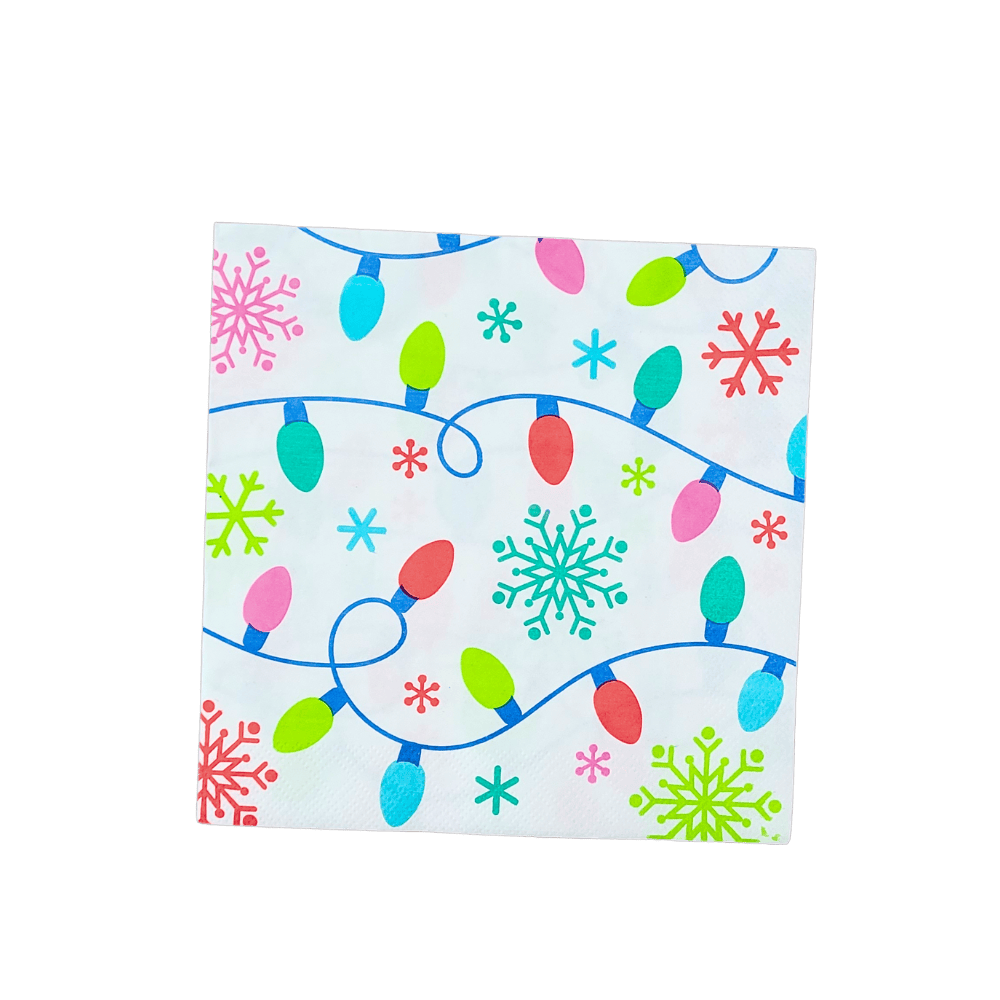 Servilletas de papel grandes con diseño