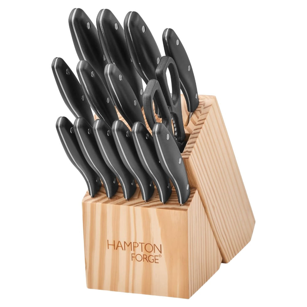 Bloque de cuchillos Hampton forge 15 piezas