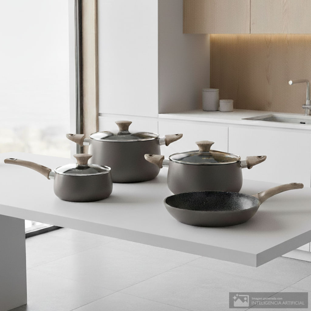 Wok Tognana de aluminio colección origin 28 cm