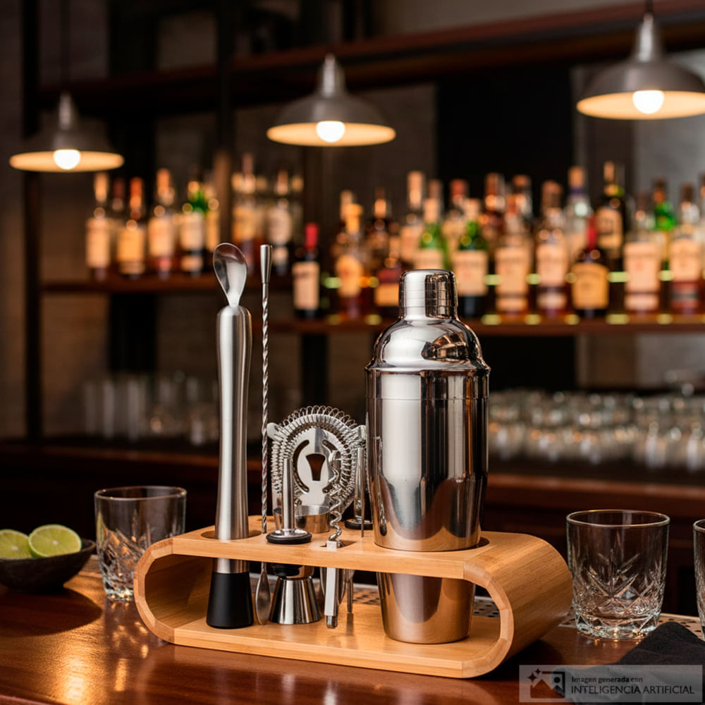 Juego de accesorios para vino 9 piezas