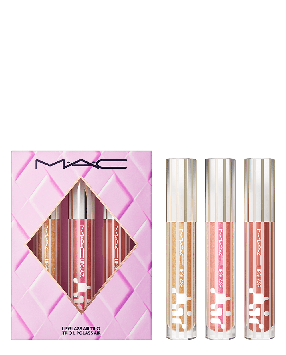 MAC Set de Maquillaje para Labios Lipglass Holiday