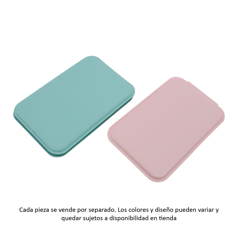 Espejo portátil rectangular surtido 7x11 cm
