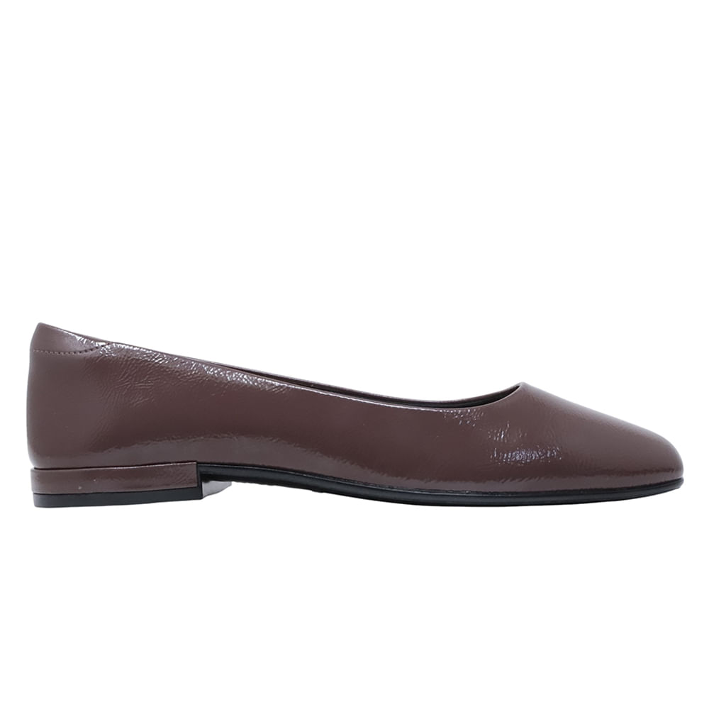 Zapato balerina casual Orange color café para mujer