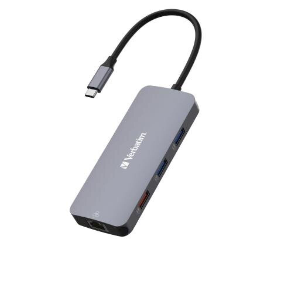 HUB Multipuerto Verbatim Usb-C Pro 9 Puertos