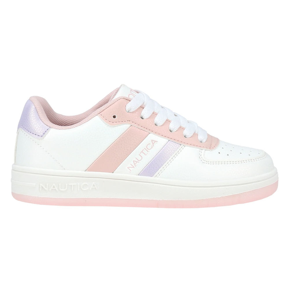 Zapato casual Nautica blanco para niña