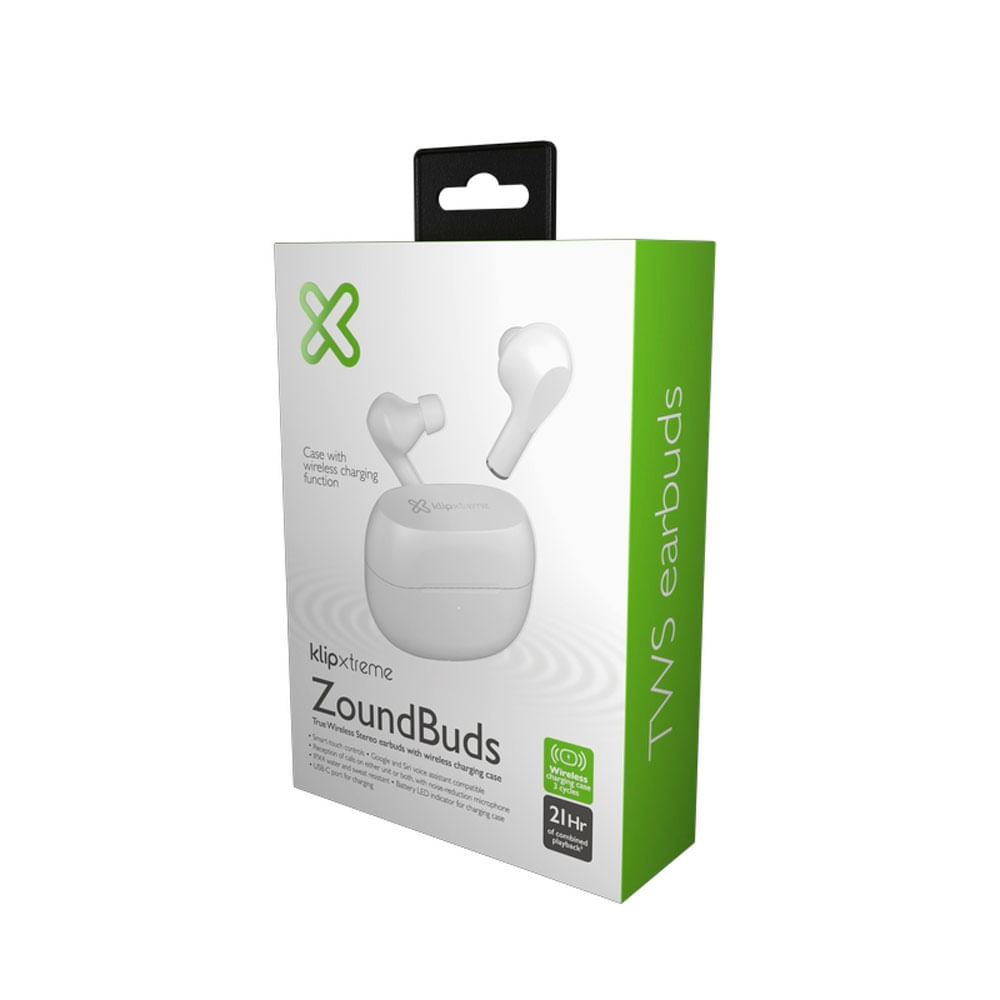 Audífonos Inalámbricos Klip Xtreme KTE-250WH White