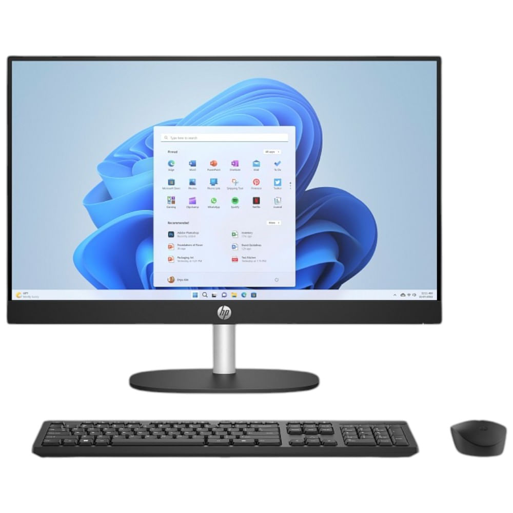 Computadora HP  All-in-One 24-cr0233la AMD Ryzen™ 3 7320U 8GB RAM 512GB SSD Windows 11 24" (60.96 cm)