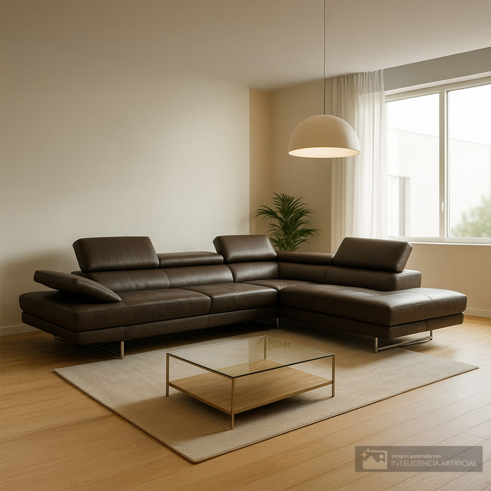 Sala esquinera derecha café