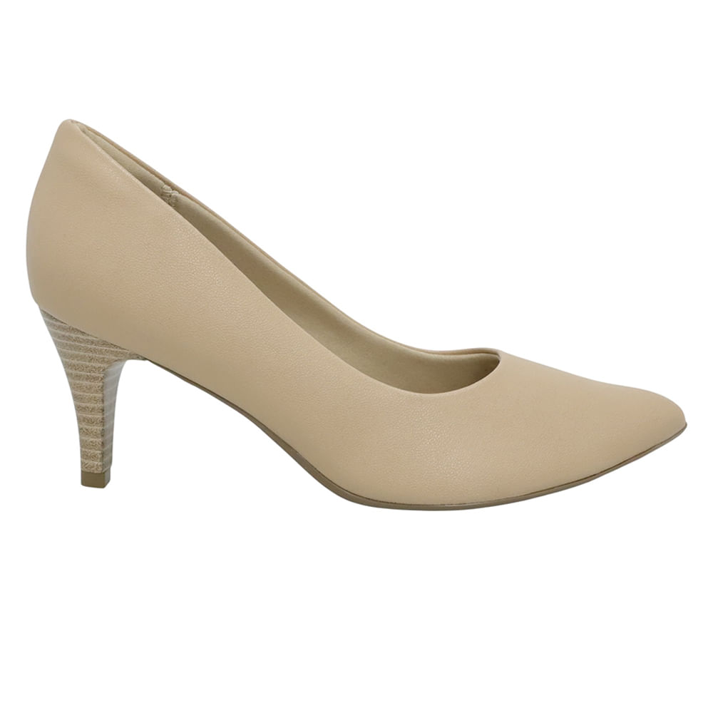 Zapato de vestir Piccadilly color nude para mujer