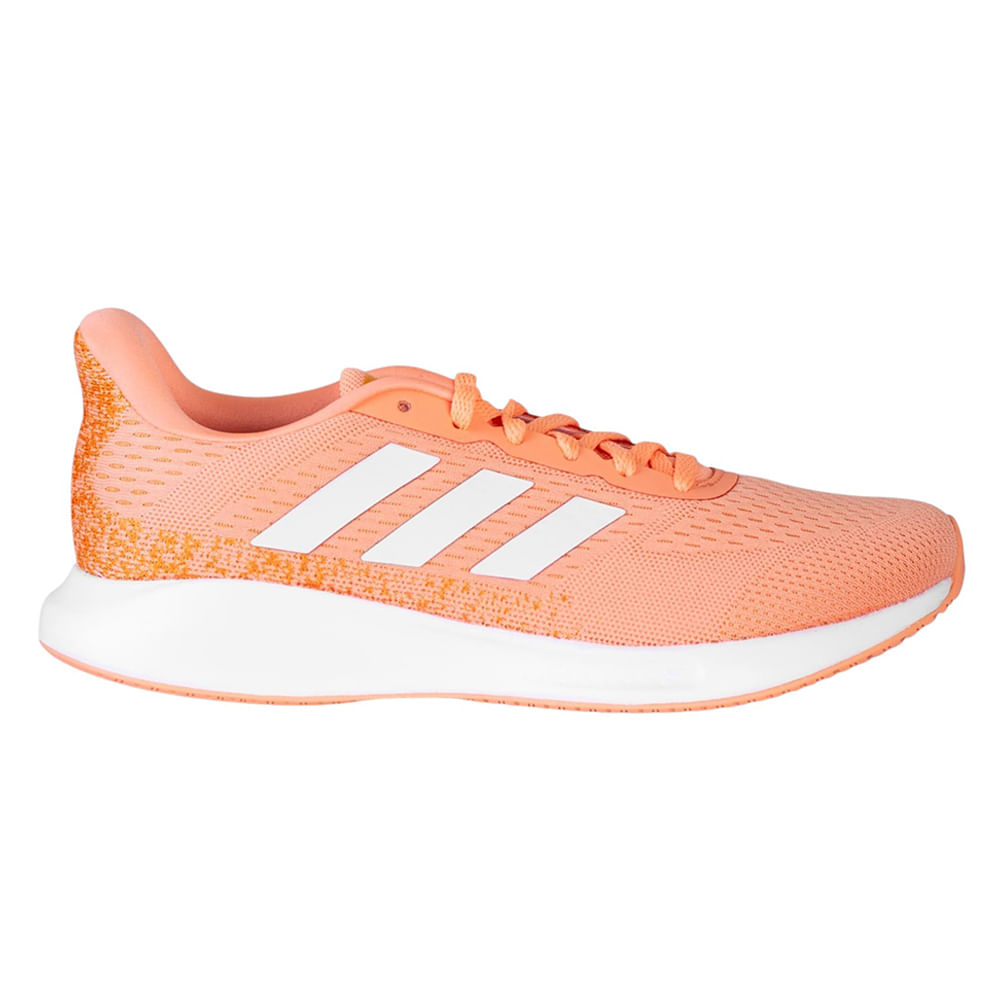 Zapato deportivo Adidas Endo Run anaranjado para mujer