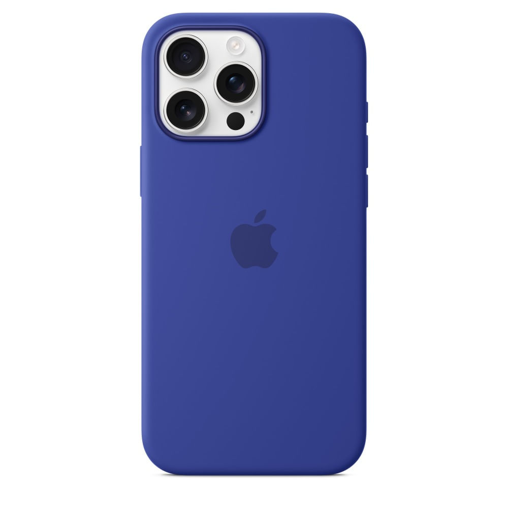 Case de Silicón con MagSafe para iPhone 16 Pro Max – Ultramarino