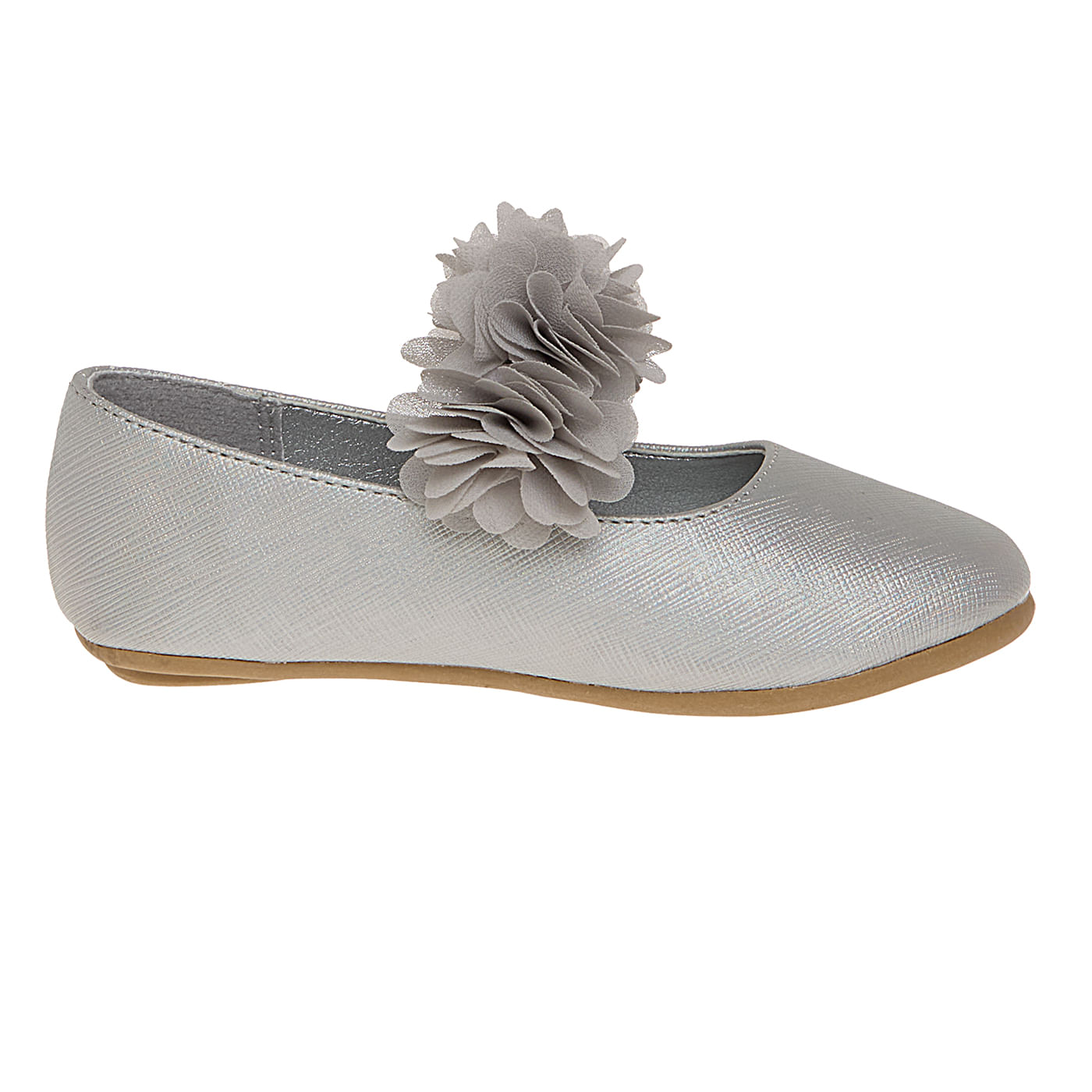 Zapatos Casuales Livi Para Niña Pequeña Plateado Fioni 210167