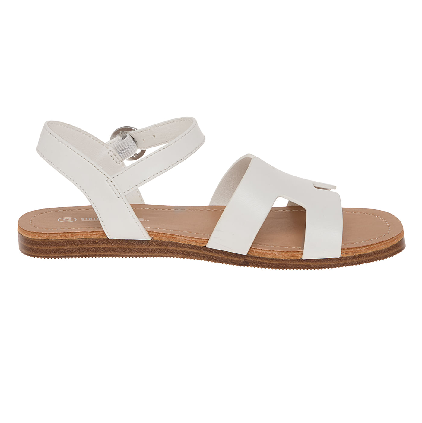 Sandalias Planas Breeze Para Niña Blanco State Street 210284