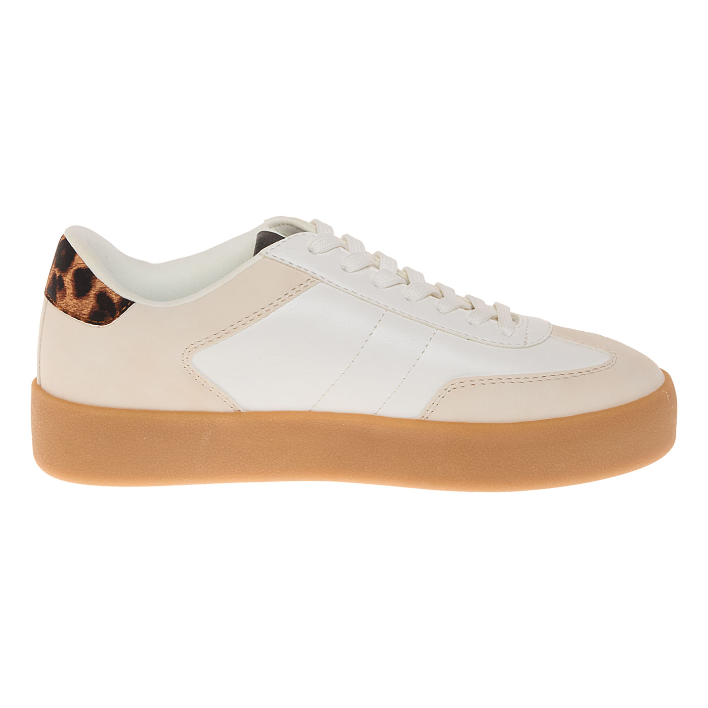 Zapatos Casuales Mesa Tipo Sneaker Para Mujer Beige Brash 210536