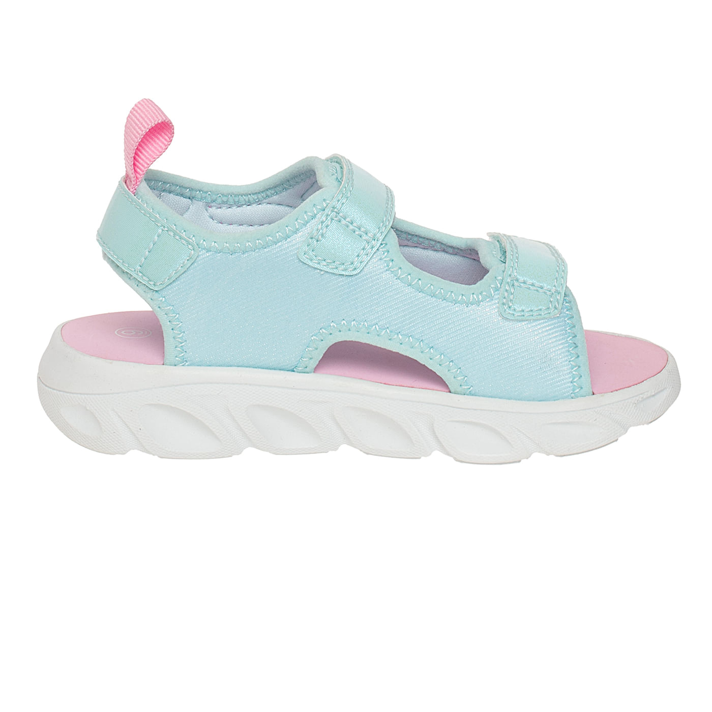 Sandalias Aurelia Para Niña Pequeña Azul Claro Smartfit 210344