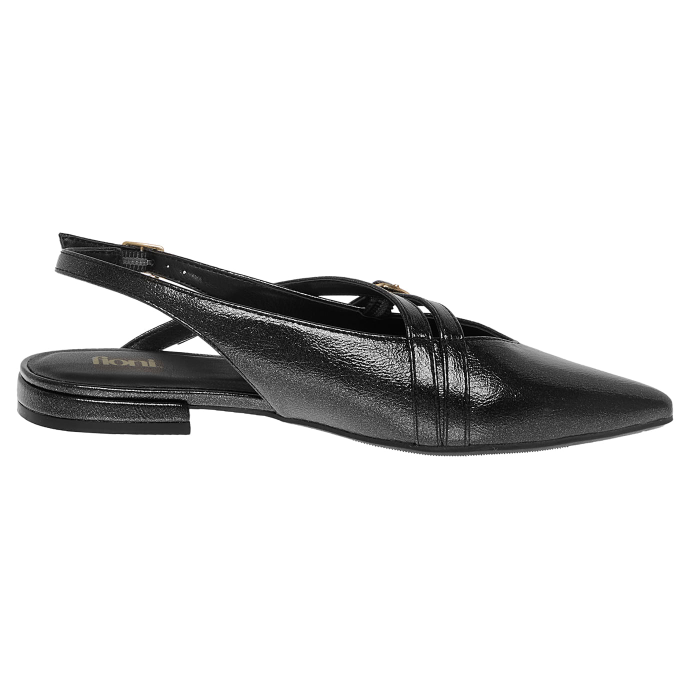 Zapatos Casuales Pettie Para Mujer Negro Fioni 210533