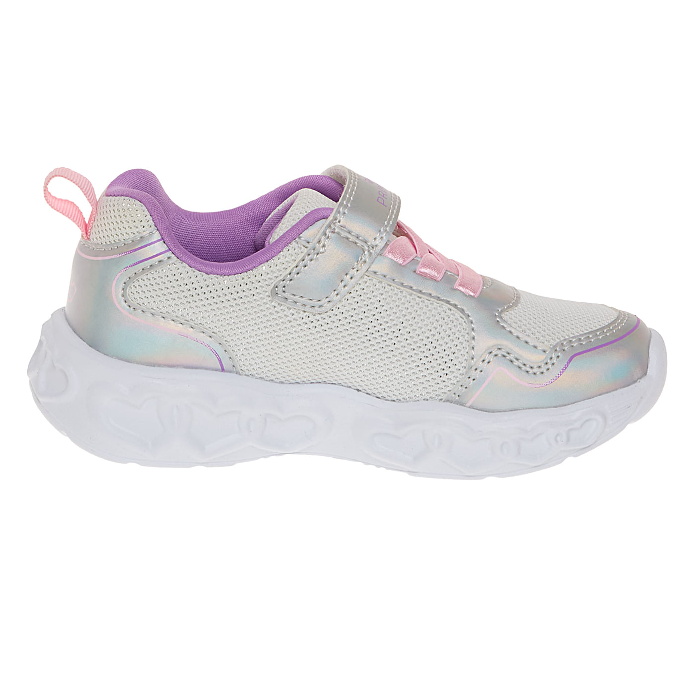 Zapatos Deportivos Para Niña Pequeña Plateado Disney 210181