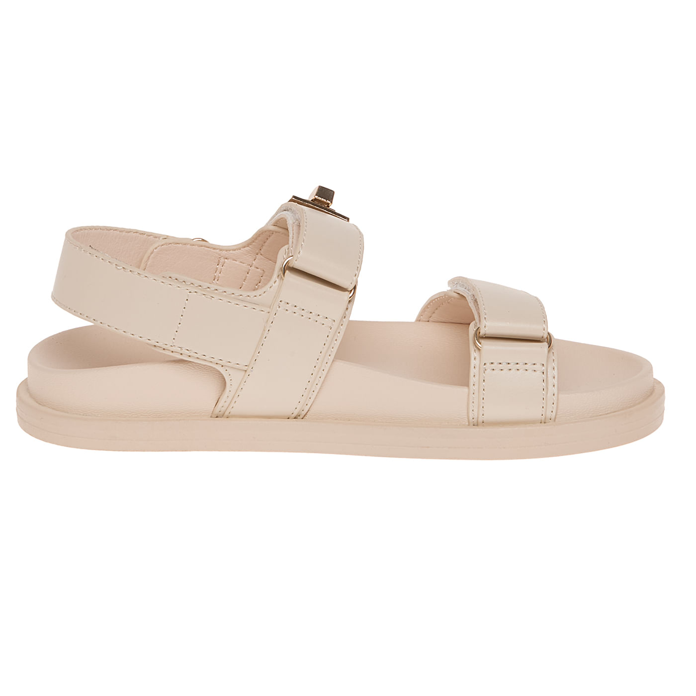 Sandalias Planas Stivi Para Niña Beige Fioni 210255