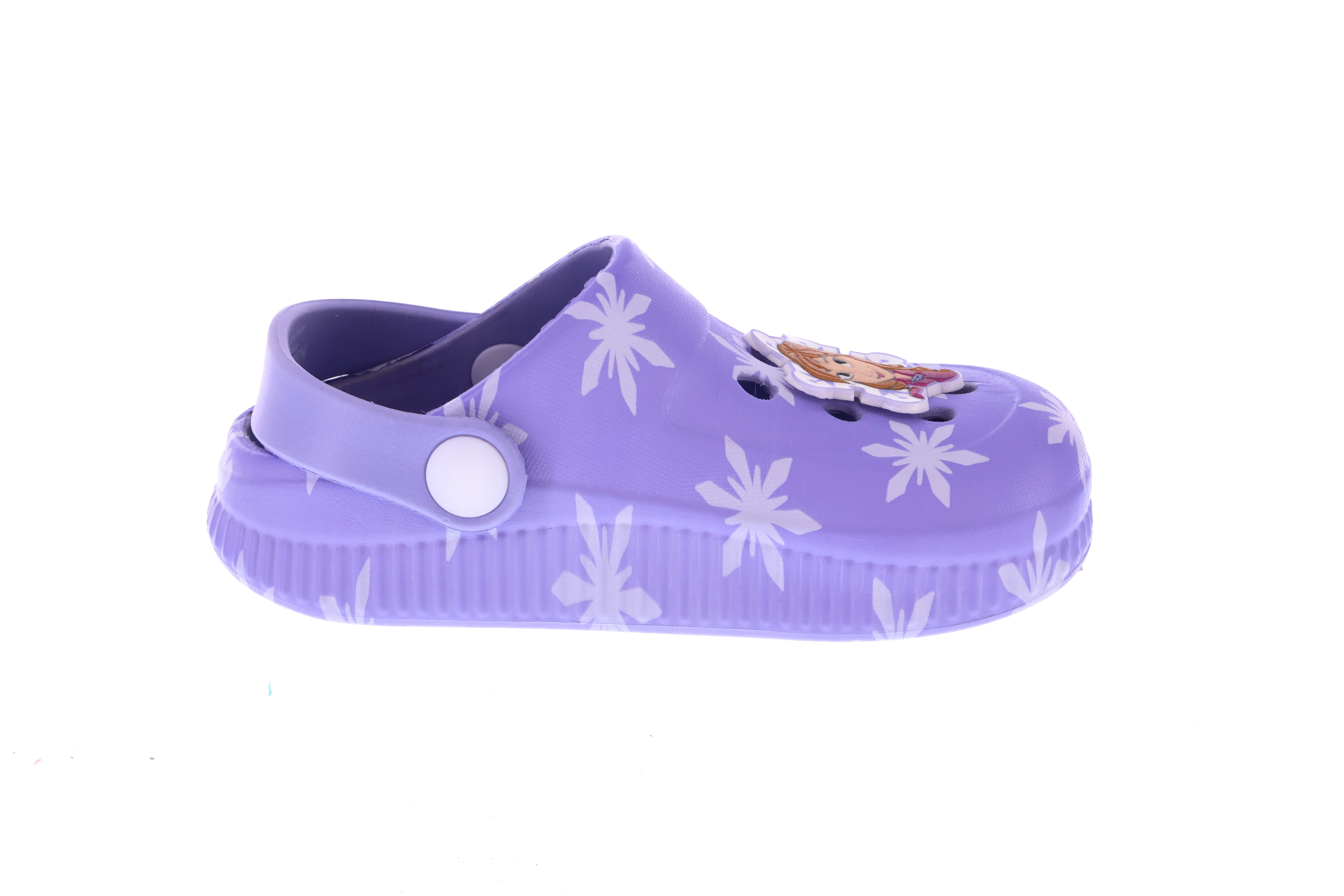 Sandalias Con Diseño De Frozen Para Niña Pequeña Morado Claro Disney 210343