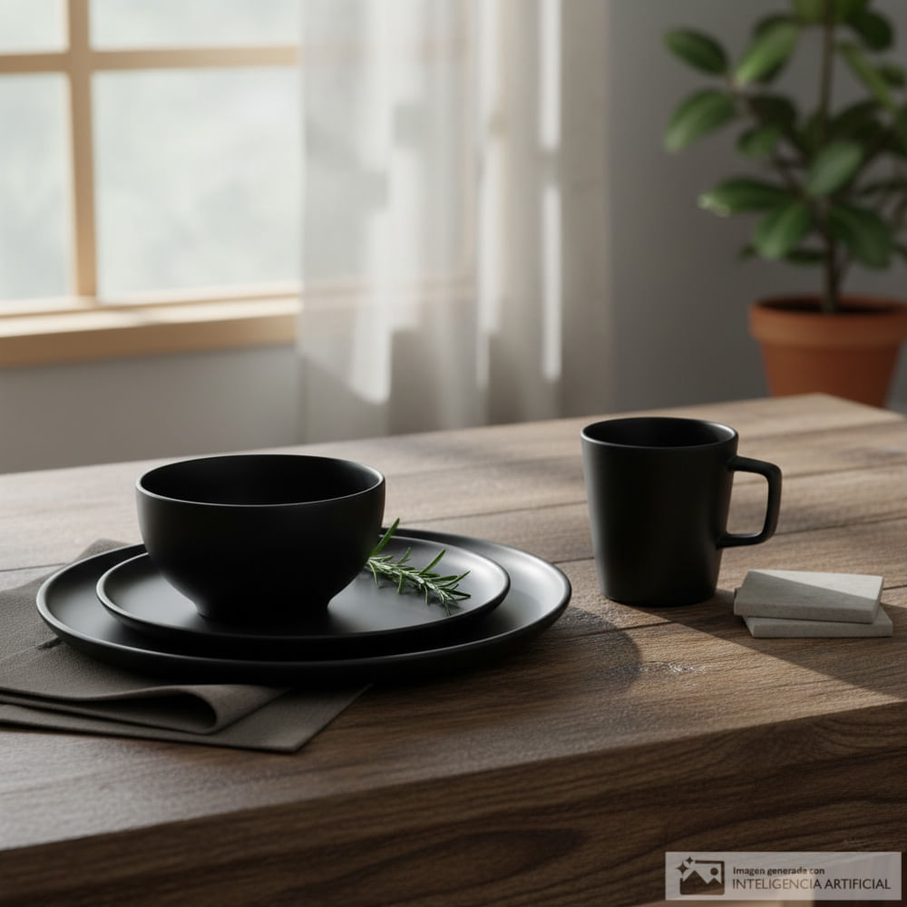 Vajilla de cerámica Detalles 16 piezas