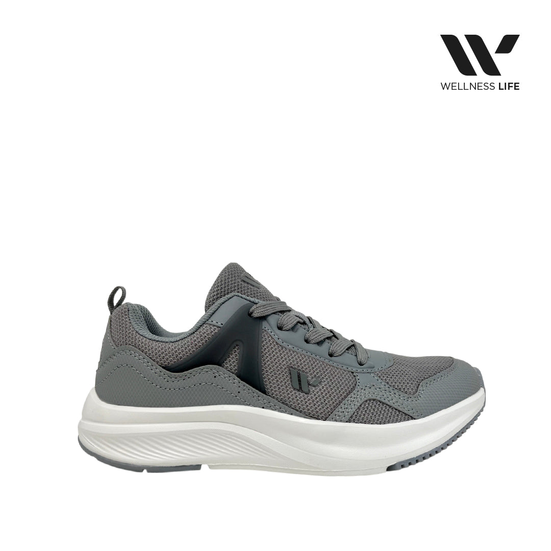 Tennis Kane para niña color gris