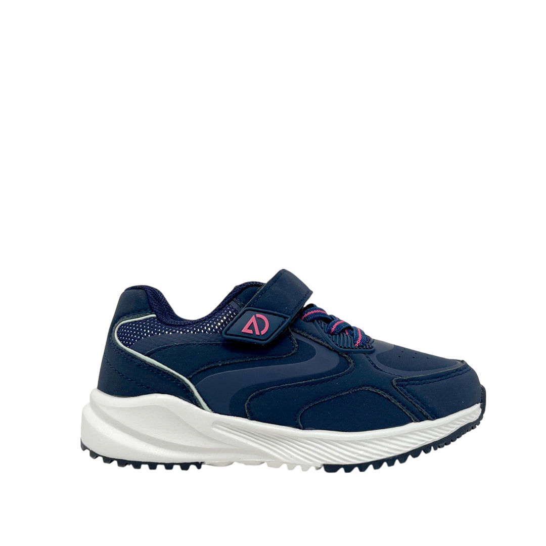 Zapatos escolares Kendry para niña color navy