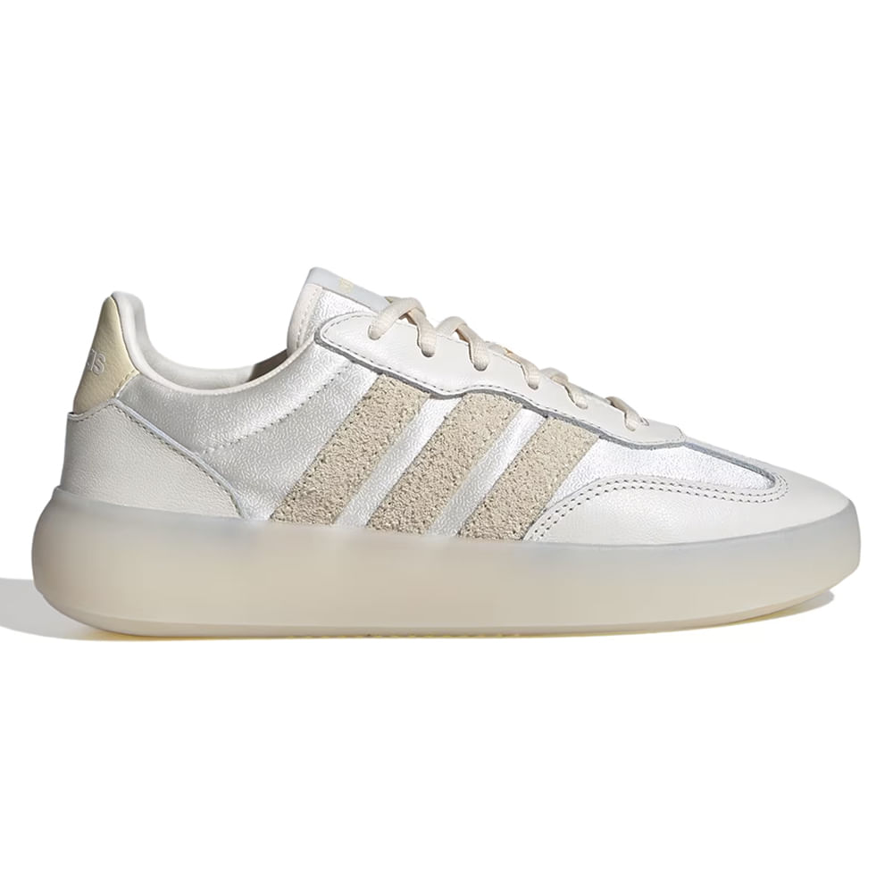 Zapato Adidas Barreda color blanco casual para mujer