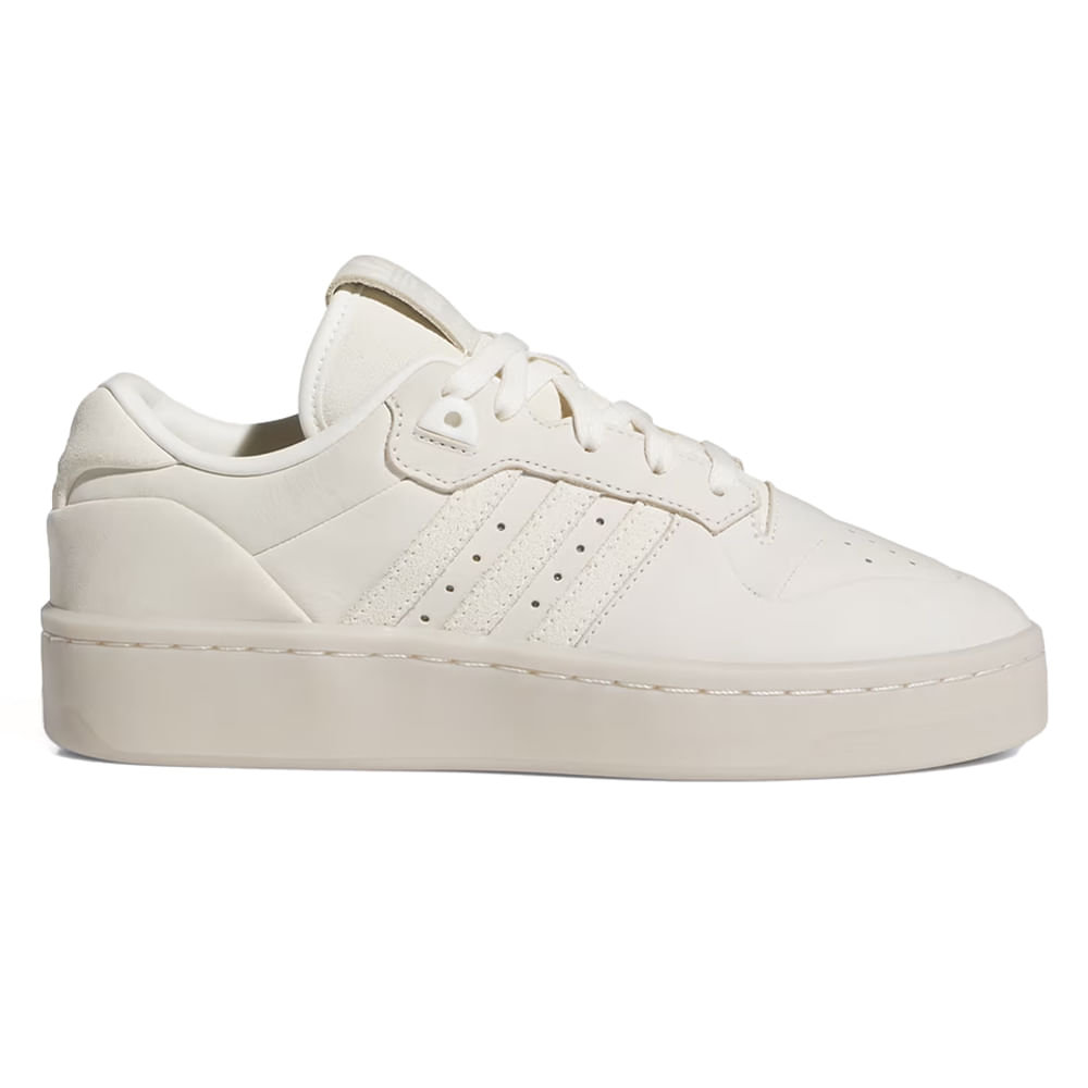 Zapato Adidas Originals Rivaldy casual color blanco para mujer