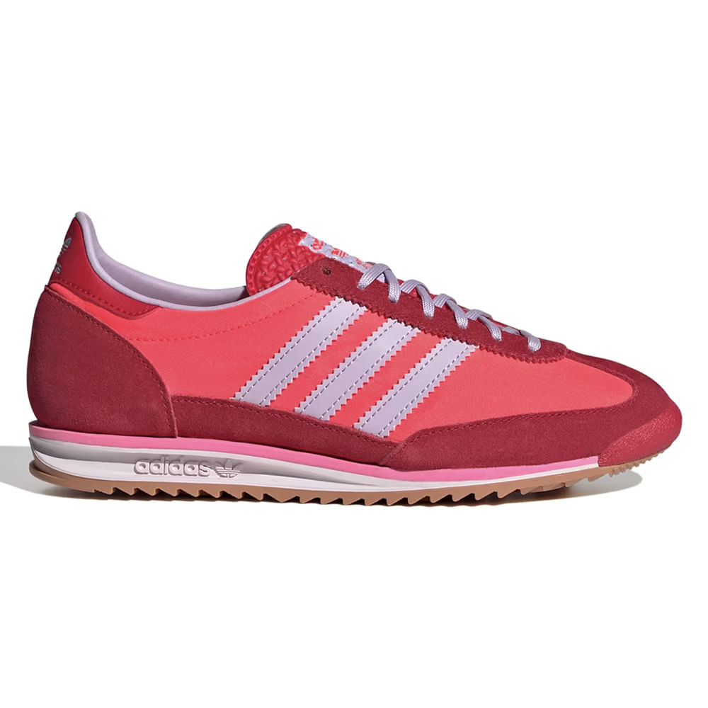Zapato Adidas Originals SL72 casual color rojo para mujer