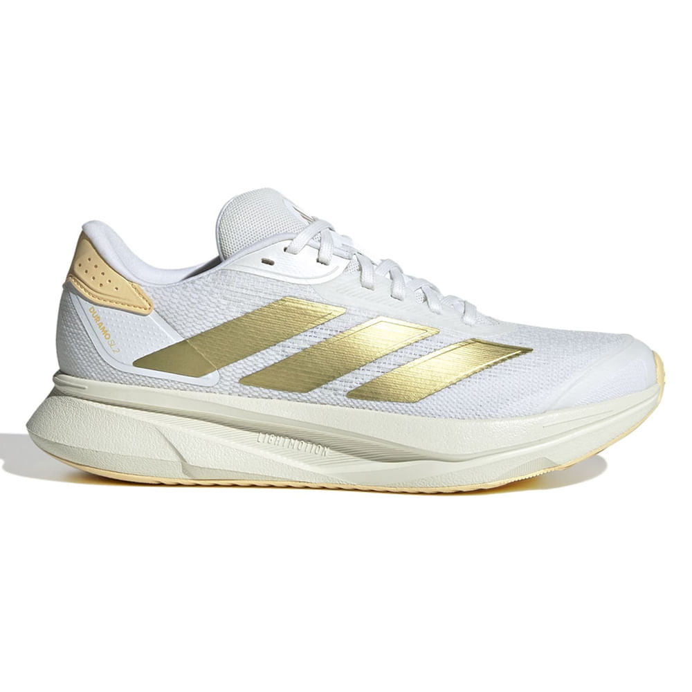 Zapato Adidas Duramo SL 2 color blanco deportivo para mujer