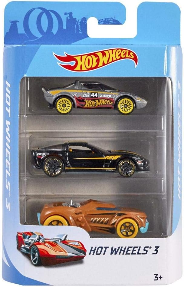 Hot Wheels Set de 3 vehículos surtidos (1 set)