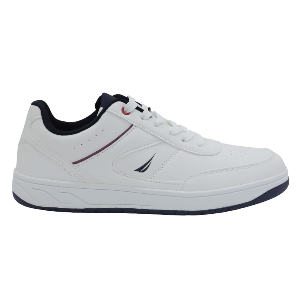 Zapato deportivo casual Nautica blanco para hombre