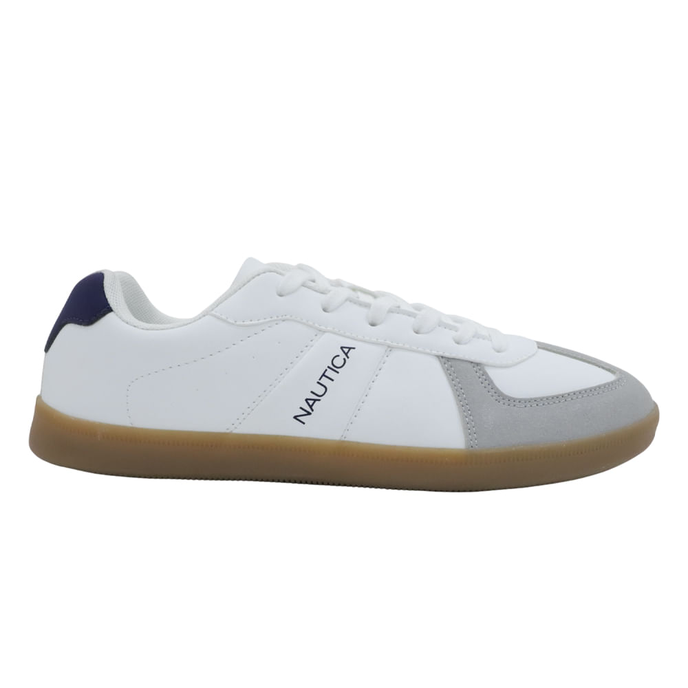Zapato deportivo casual Nautica blanco para hombre
