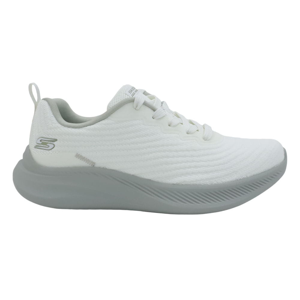 Zapato casual Skechers blanco para mujer