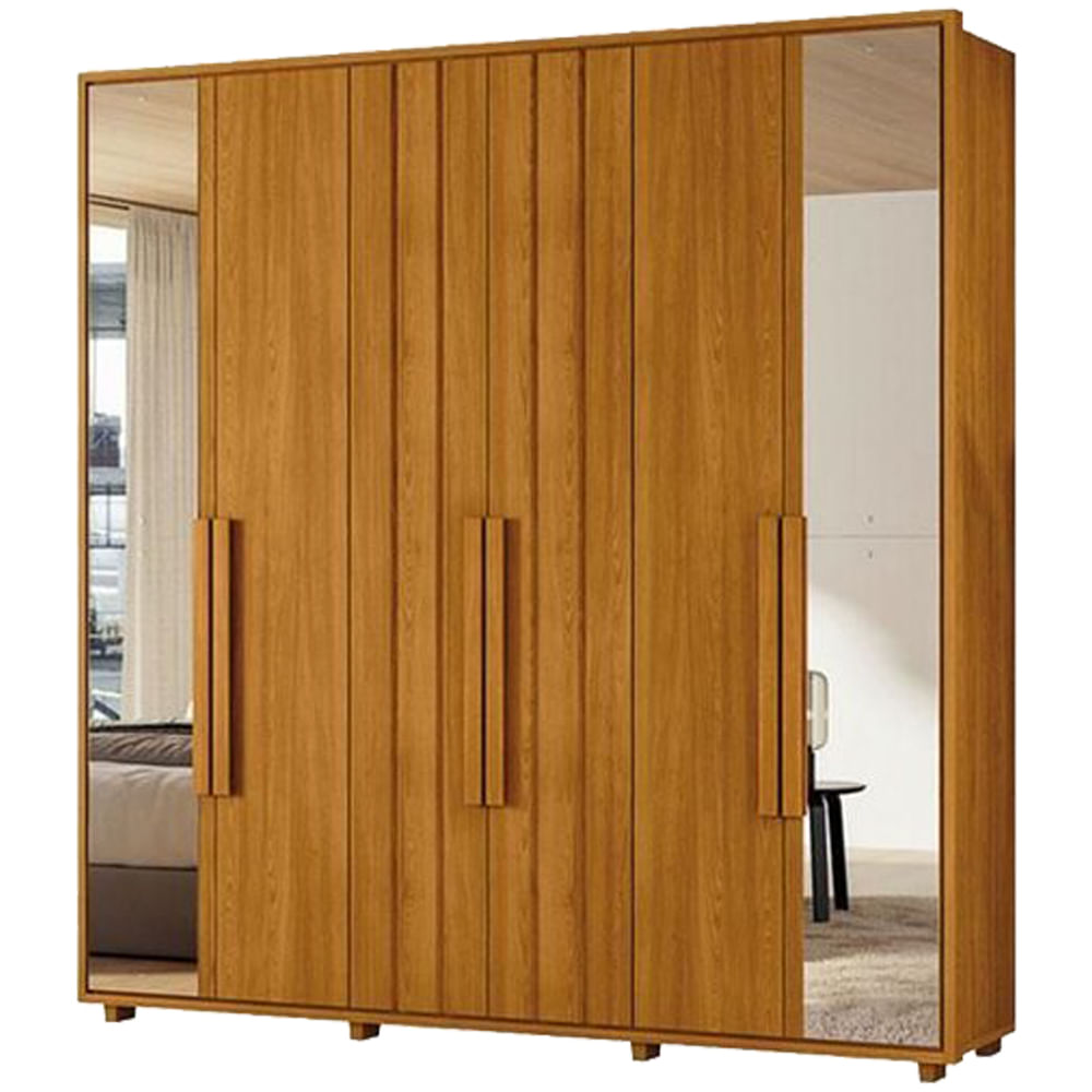 Ropero Portinari 2 puertas con espejo