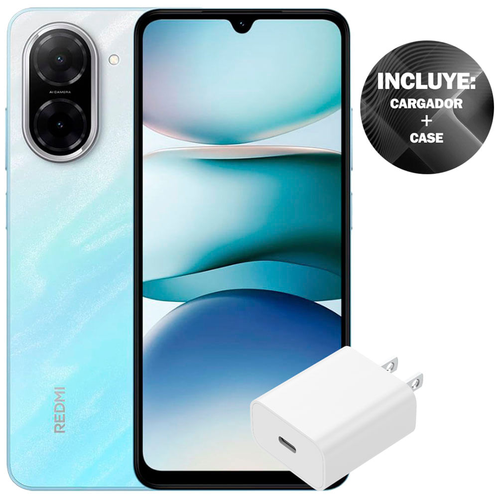 Celular Xiaomi Redmi A5 MZB0JTHUS 128 GB 4 GB RAM Pantalla 6.88" (17.48 cm) UNISOC T7250 Rendimiento eficiente y fluido Cámara Posterior 32 MP