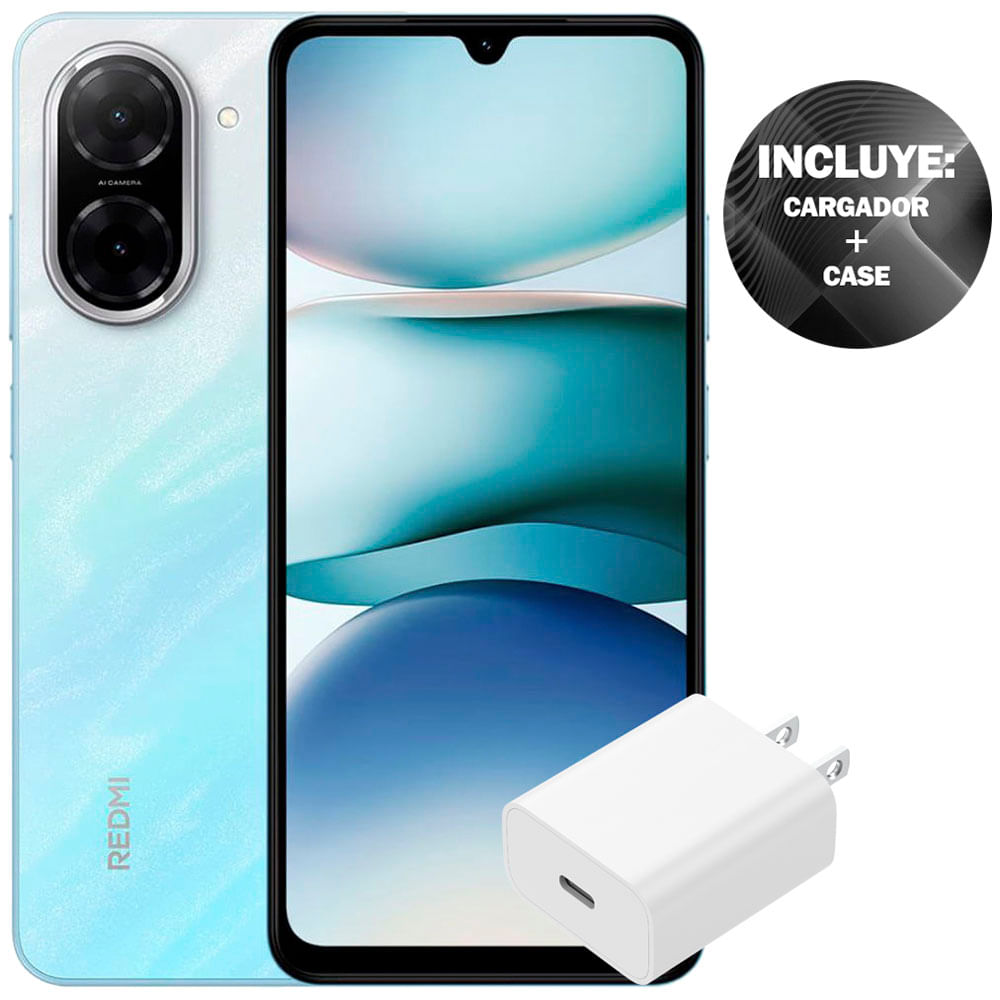 Celular Xiaomi Redmi A5 MZB0JSYUS 64 GB 3 GB RAM Pantalla 6.88" (17.48 cm) UNISOC T7250 Rendimiento básico Cámara Posterior 32 MP