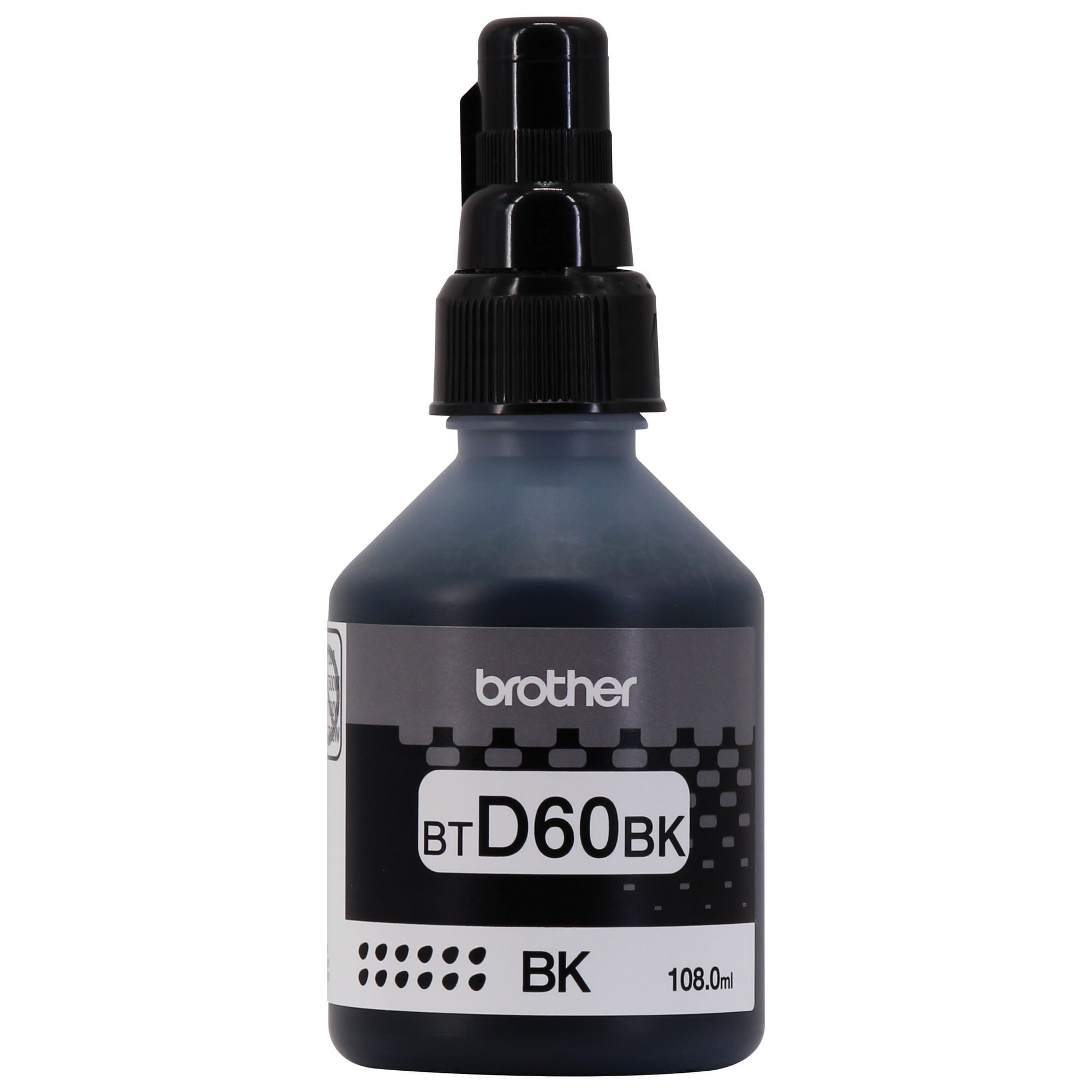 Botella de Tinta Brother BT6001BK negro 6000 páginas