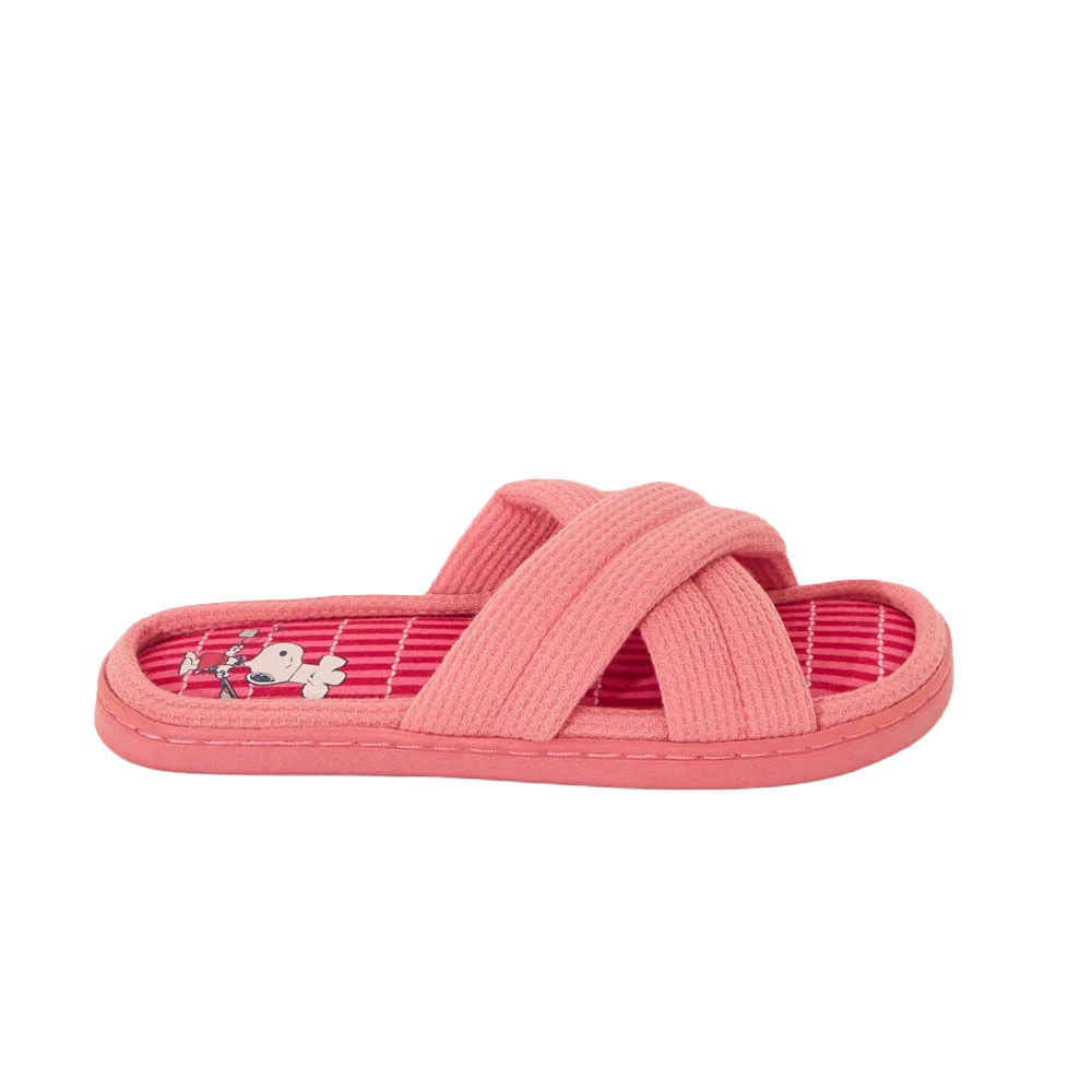 Pantuflas Women Secret estampado de Snoopy para mujer