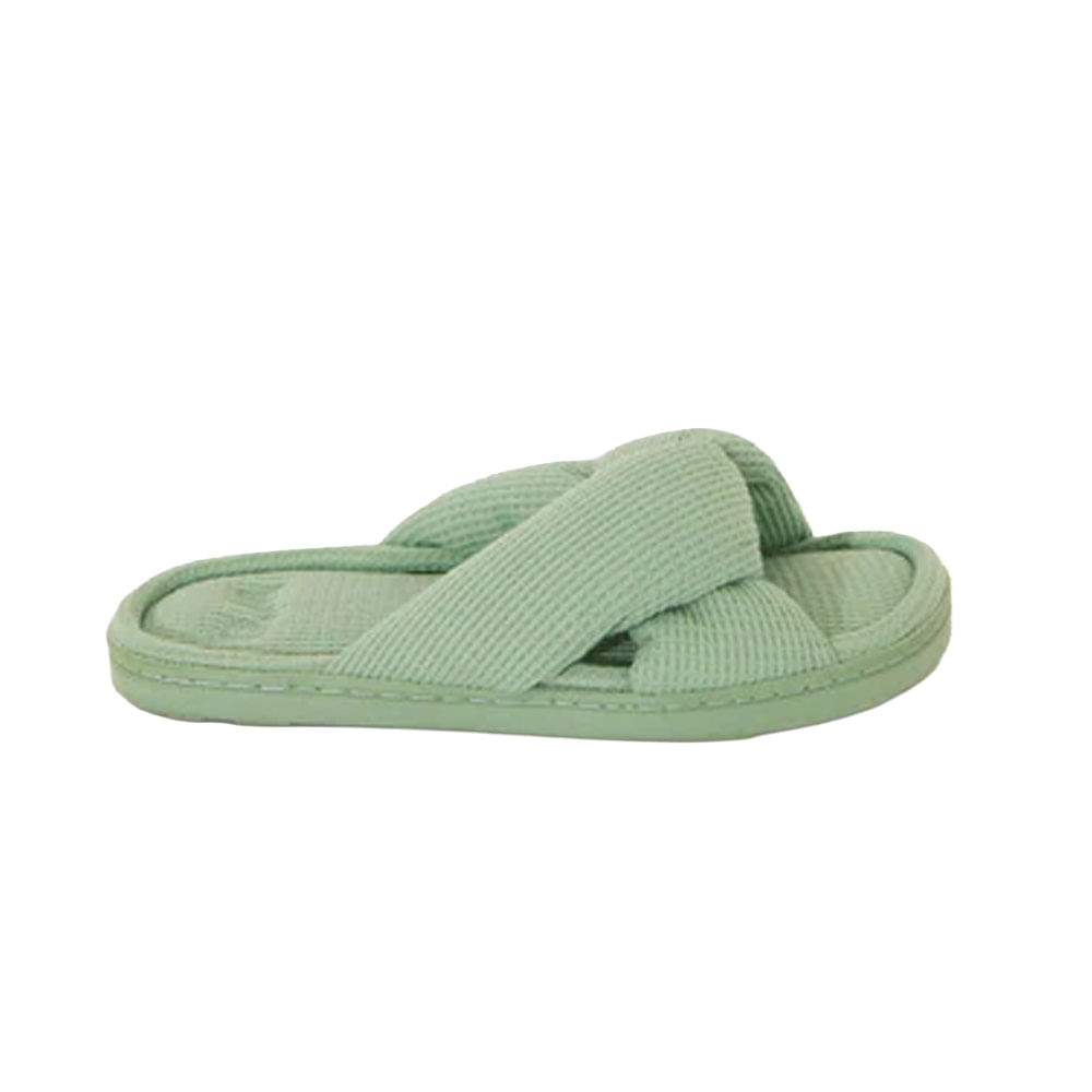 Pantuflas Women Secret verdes para mujer