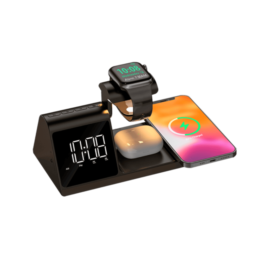 Cargador inalámbrico con reloj despertador Maxell QIAC-315